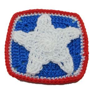 Crochet Dancing Star Fridgie