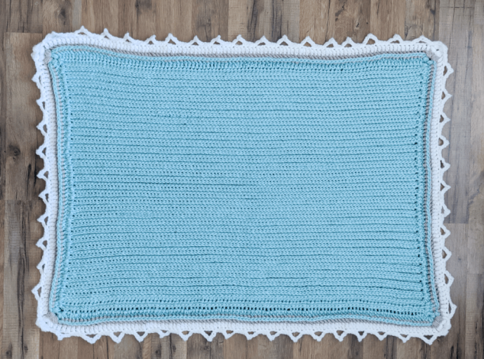 Crochet Aialik Toddler Blanket