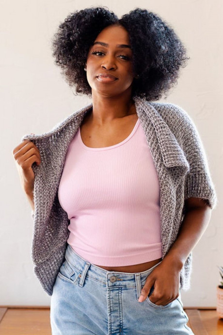 Crochet Sabrina Shrug Cardigan