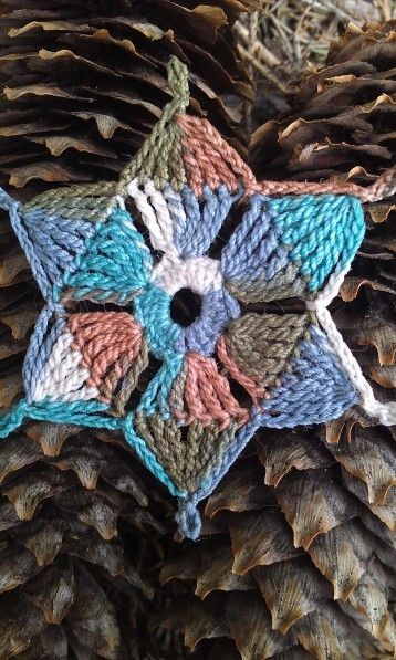 Crochet Frosty Morning Snowflake