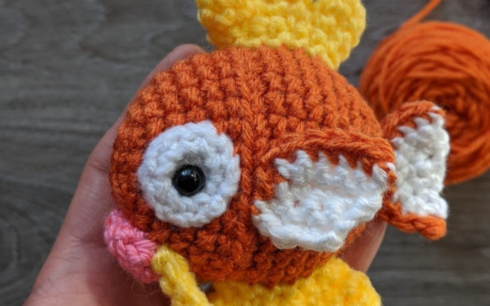 Crochet Magikarp Amigurumi