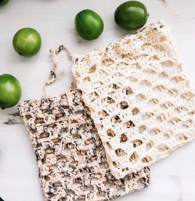 Free Crochet Pattern: The Terra Produce Bag