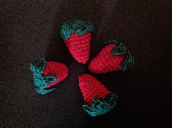 Crochet Strawberry Amigurumi