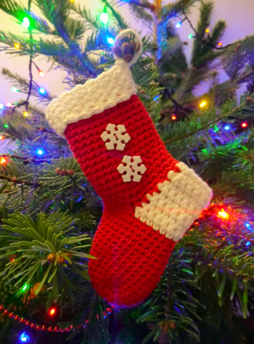 Crochet Christmas Stocking