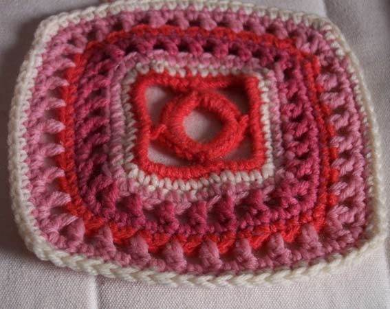 Crochet Danish Granny Square