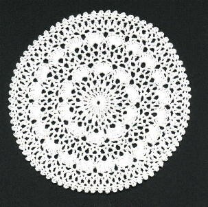 Crochet Snow Doily