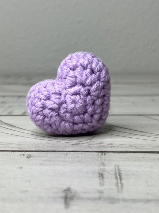 Crochet Little Bitty Hearts