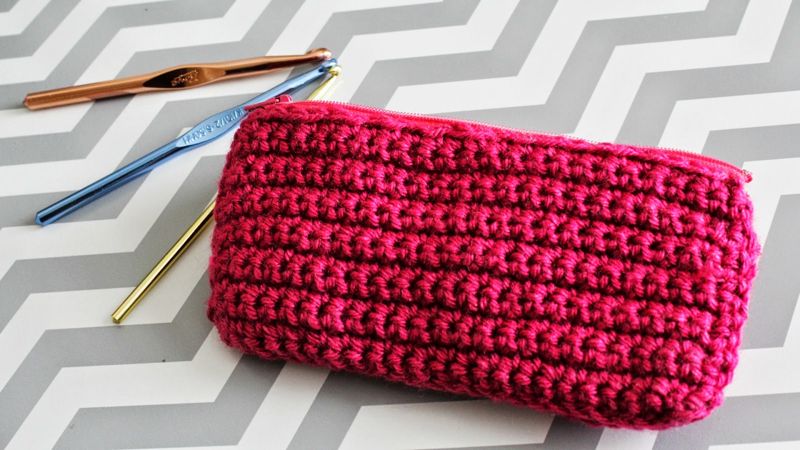 Create a Beautifully Handmade Crochet Bow Case to Organize Your Essentials