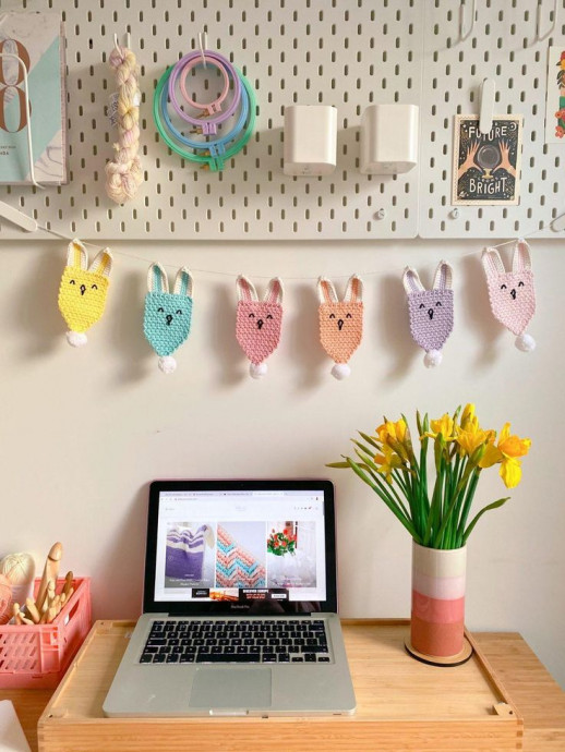 Crochet Bunny Bunting