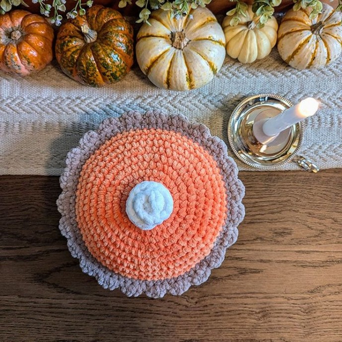 Crochet Pumpkin Pie