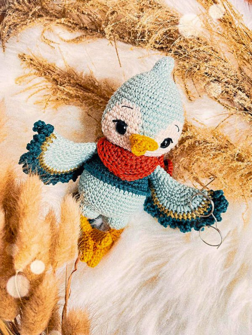 Crochet Bird Tori Amigurumi