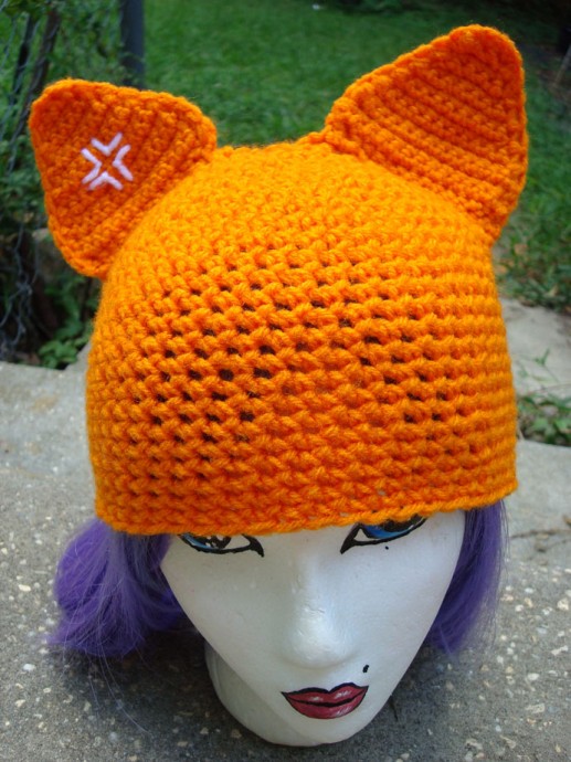 Crochet Anime Cat Hat