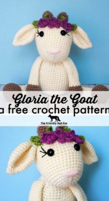 Crochet Goat Pattern- A Free Pattern And Tutorial