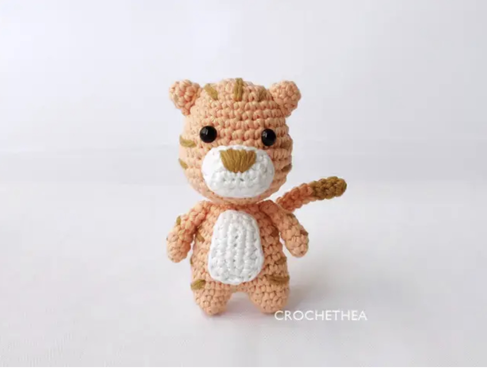 Beautiful Little Tiger FREE CROCHET PATTERN Craftorator   A179e35f 