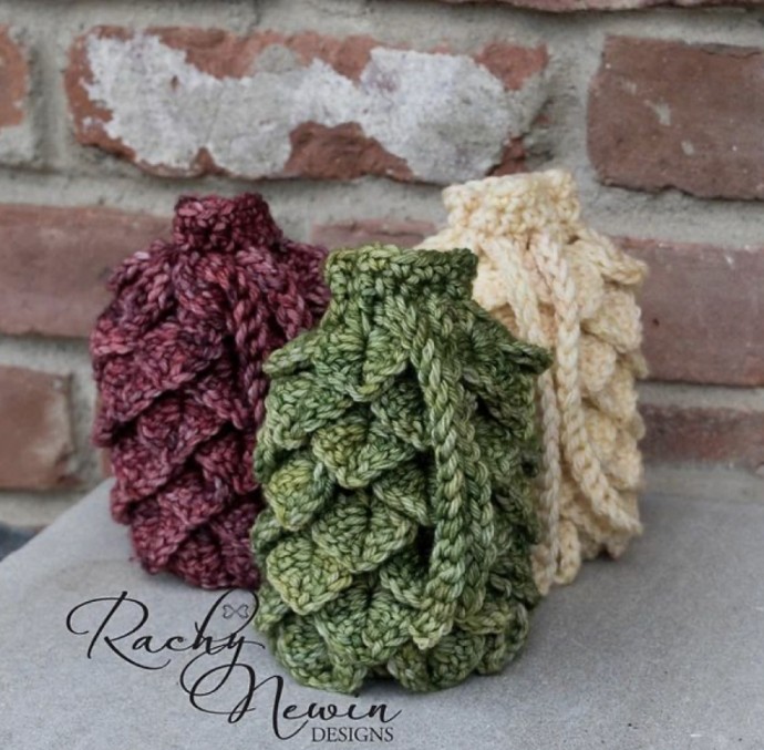 Free Crochet Pattern: Mother of Dragons Dice Bag