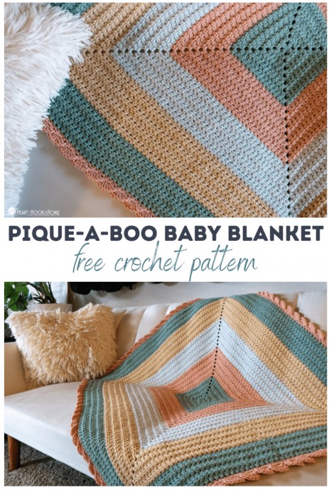 Pique-A-Boo Baby Blanket