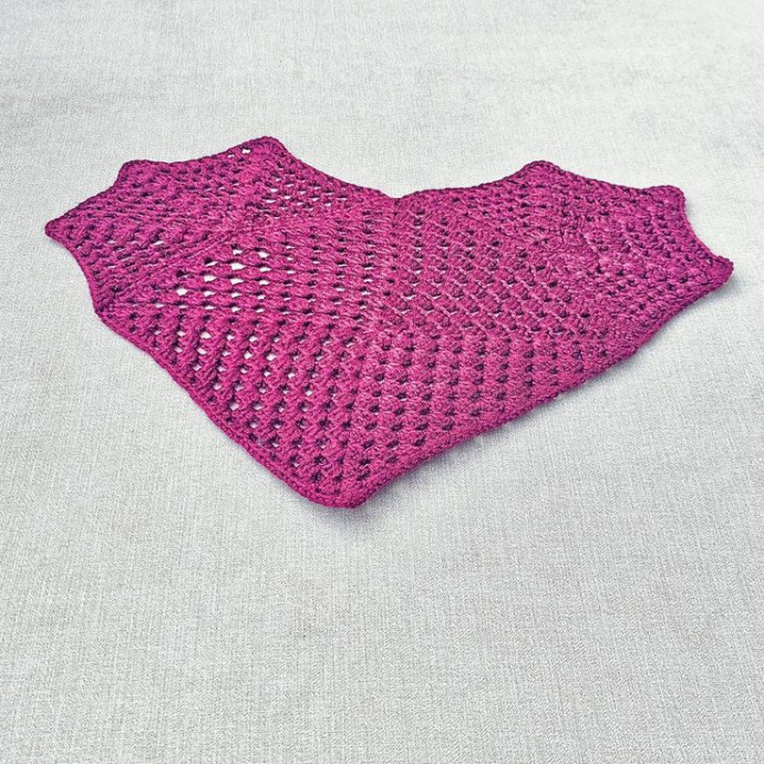 Crochet Heart Placemat