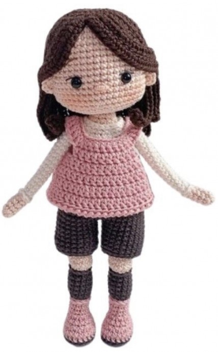 Crochet Amigurumi Lovely Amber (Free Pattern)