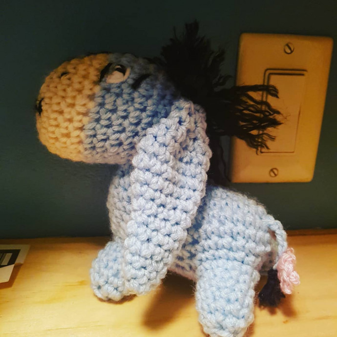 Crochet Eeyore Toy