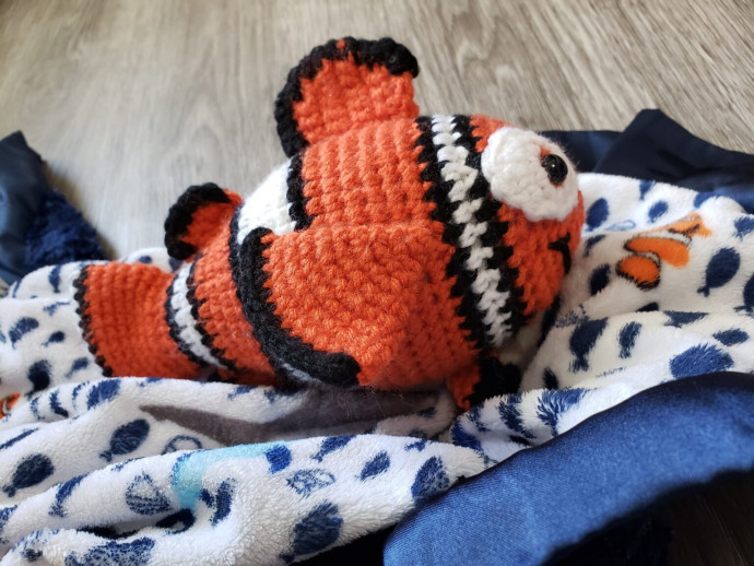 Crochet Clarence Clownfish