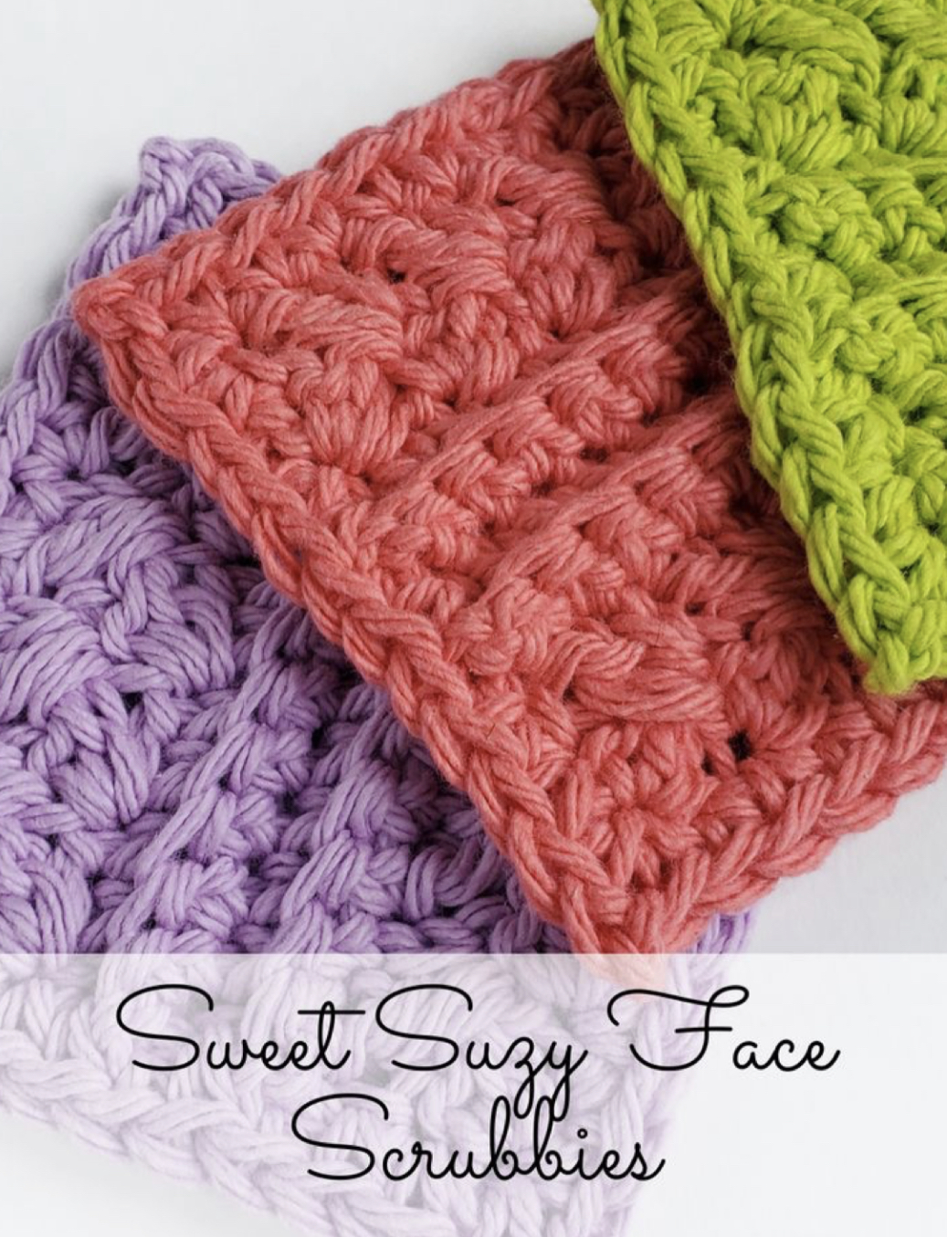 Sweet Suzy Face Scrubbies – FREE CROCHET PATTERN — Craftorator