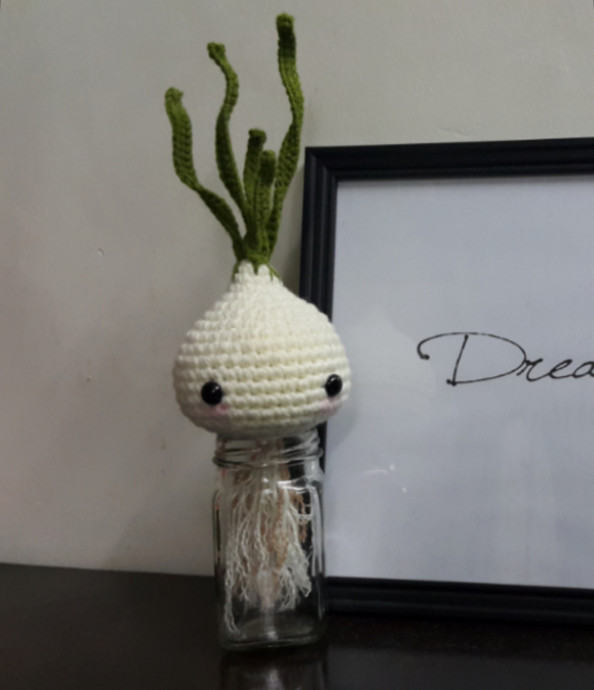 Crochet Amigurumi Vegetable Onion