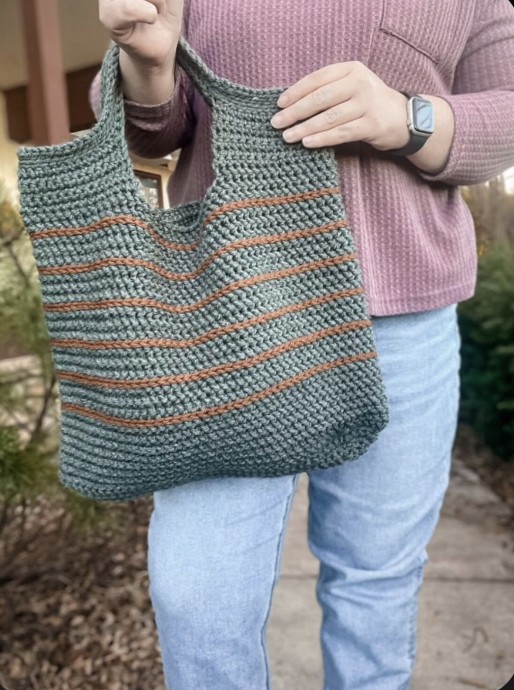 Free Crochet Pattern: Surface Slip Stitch Bag