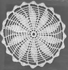 Crochet Flower Doily/Coaster