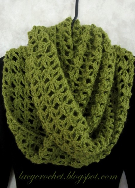 Crochet Infinity Scarf!
