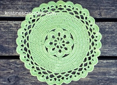 Crochet Flower Doily