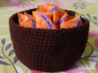 Crochet Candy Container