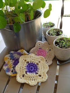 Crochet Scrubbing Dish Cloths