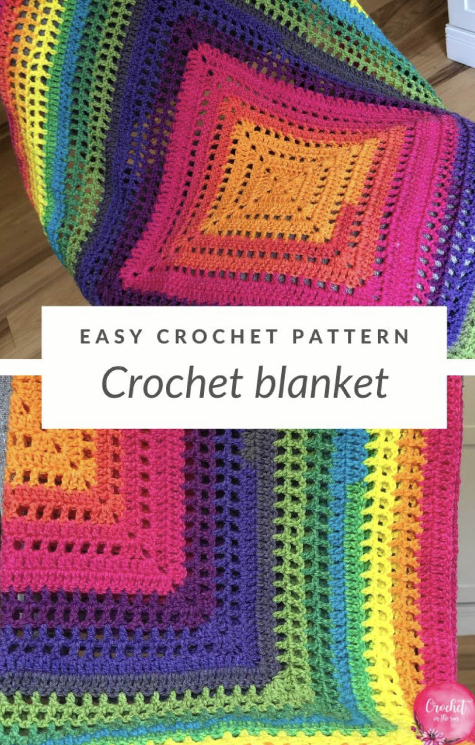 Crochet Open Windows Blanket – FREE CROCHET PATTERN — Craftorator