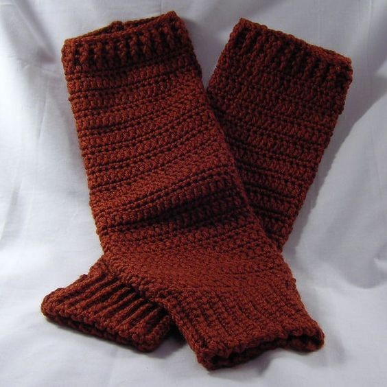 Crochet Simple Leg Warmers