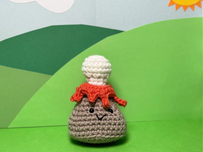 Crochet Little Volcano