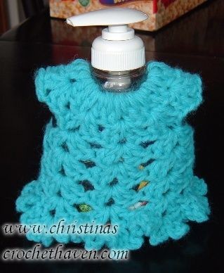 Crochet Dress-me-up Hand Soap