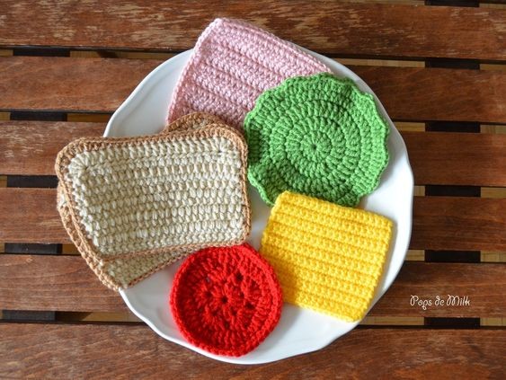 Crochet Sandwich Coasters