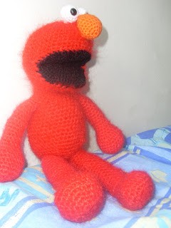 Crochet Elmo Toy