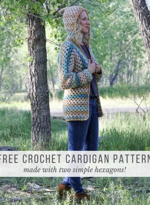 The Camp Fire Cardigan Crochet Pattern (FREE)