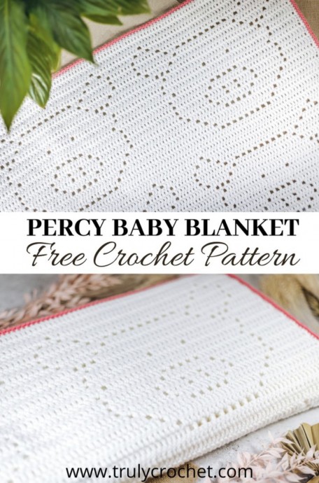 Percy Baby Blanket – Free Crochet Pattern