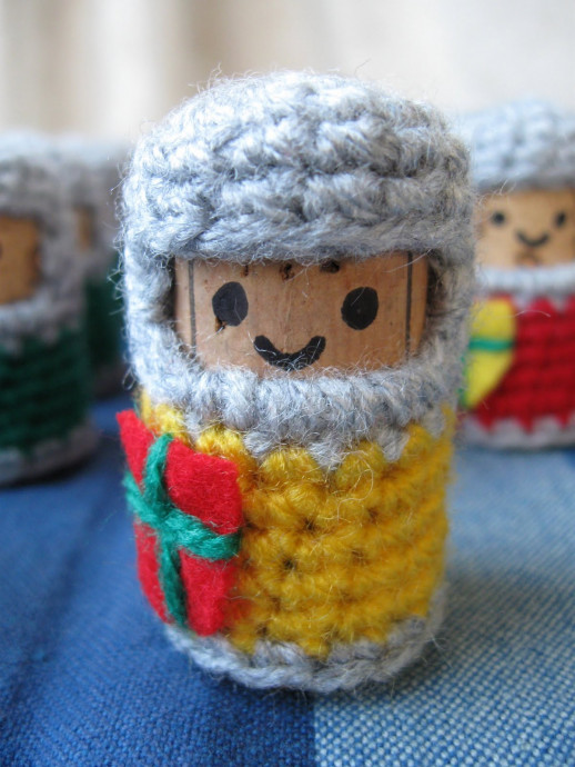 Crochet Cork Knights