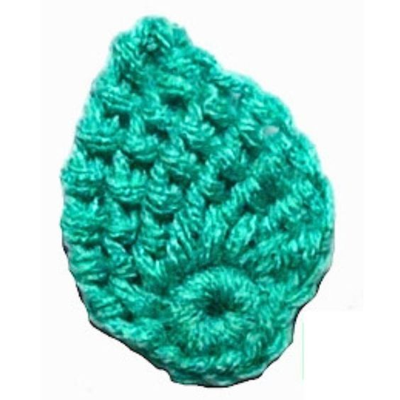 Crochet Tunisian Leaf