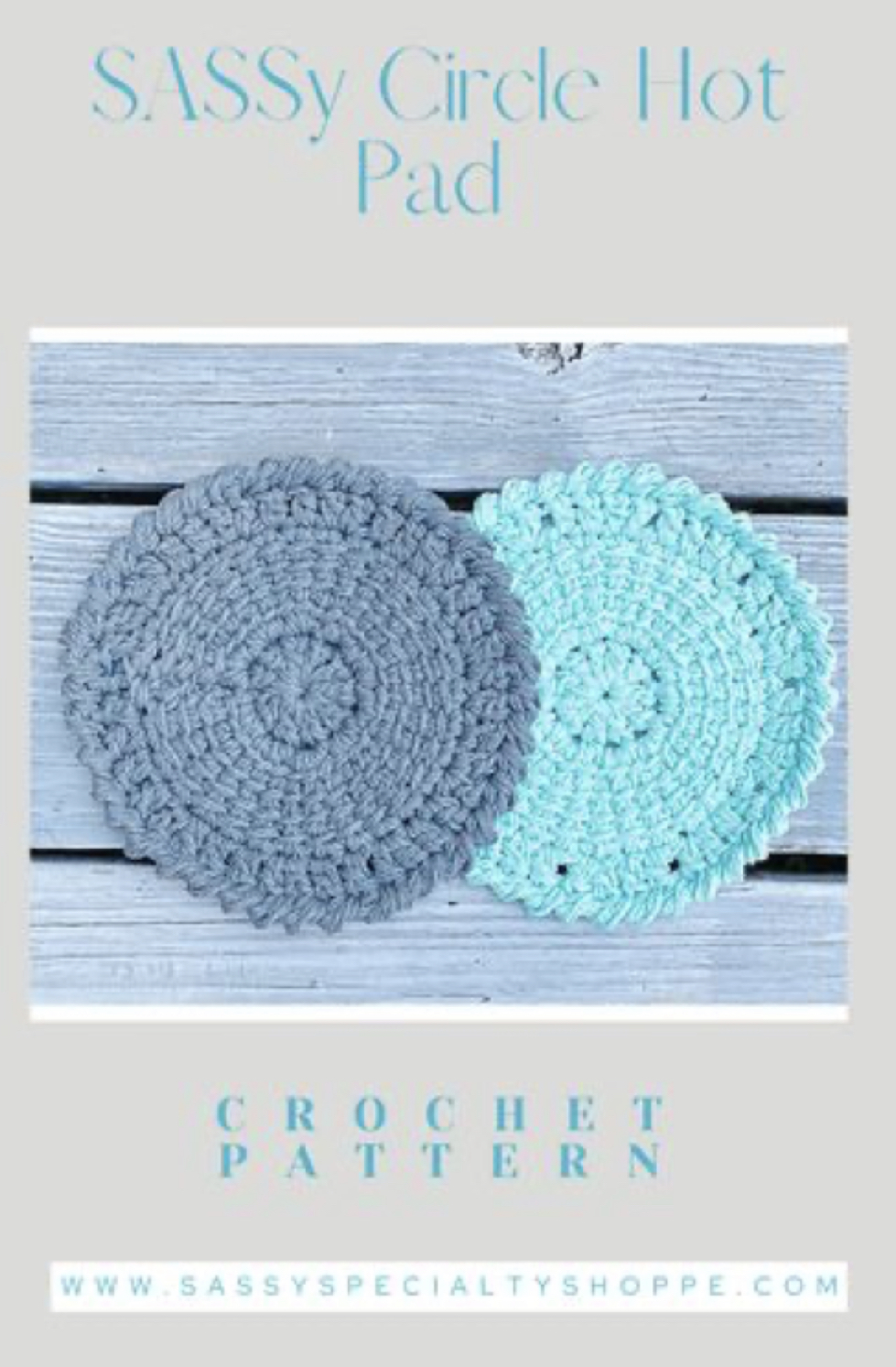 Free Circle Hot Pad Crochet Pattern – FREE CROCHET PATTERN — Craftorator