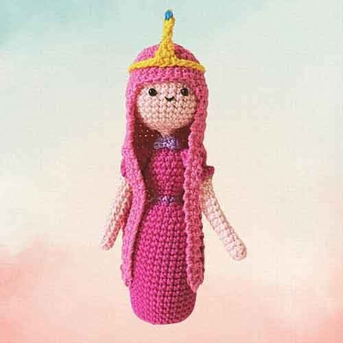 Crochet Princess Bubblegum Doll