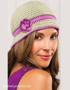 Crochet Cloche Hat