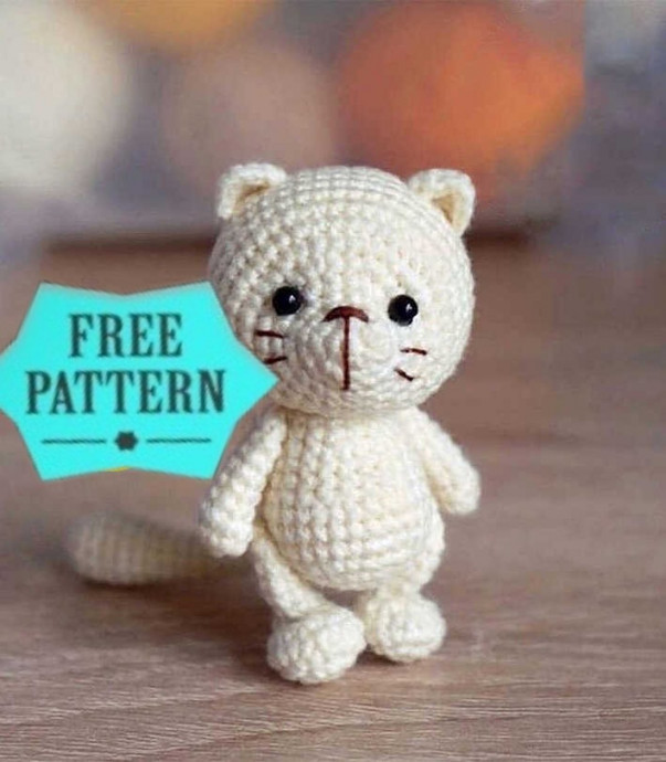 Crochet Amigurumi Kitten