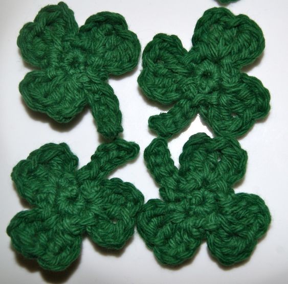 Crochet Adorable Shamrock