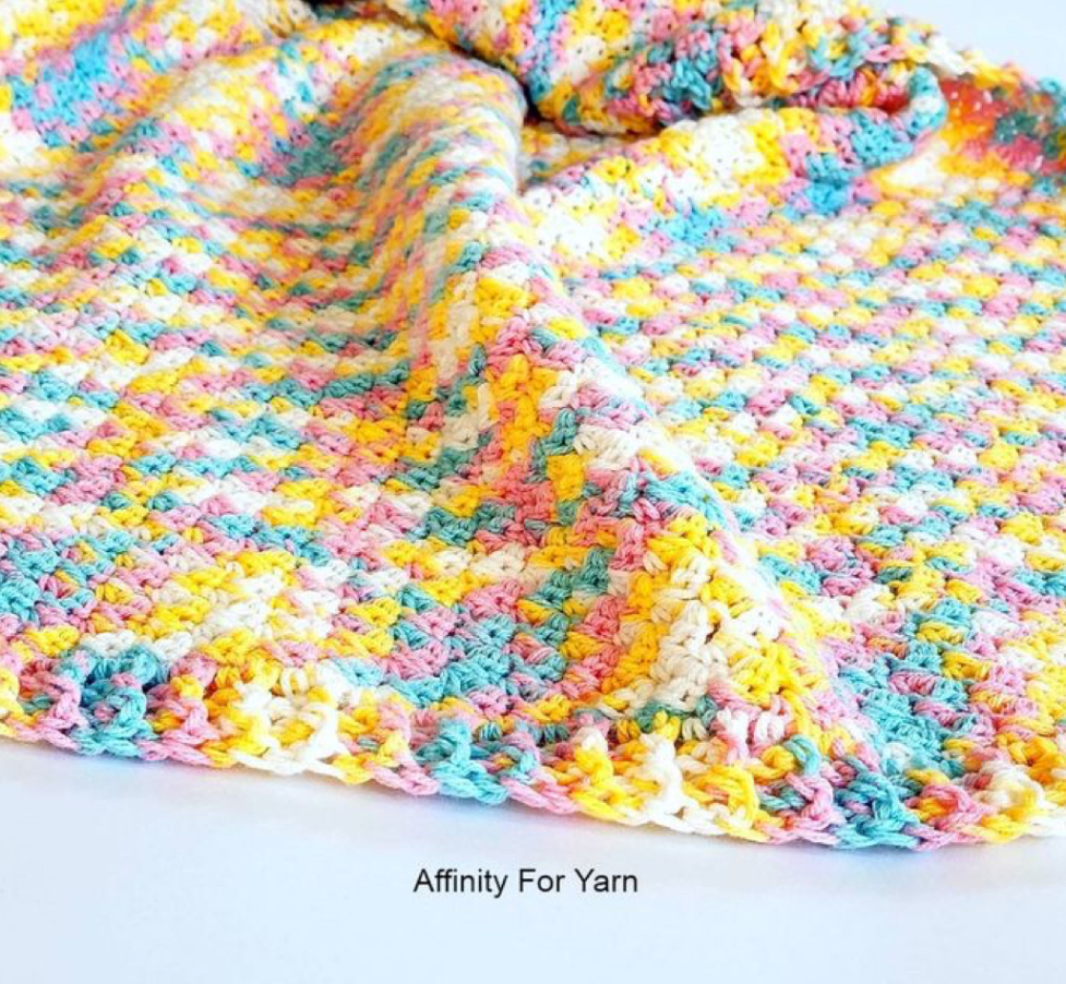 Crochet Suzette Stitch Baby Blanket – FREE CROCHET PATTERN — Craftorator