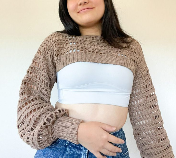 Crochet Summer Bolero Shrug