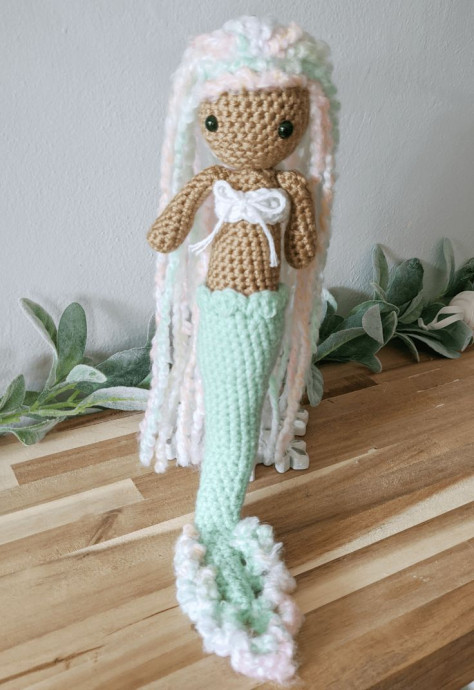 Crochet Nixie Mermaid Doll